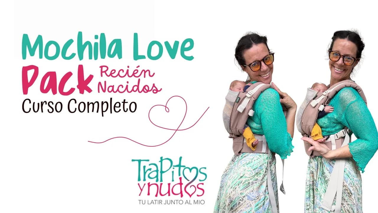 Mochila & Carry ONE - Curso Completo - Recién Nacidos