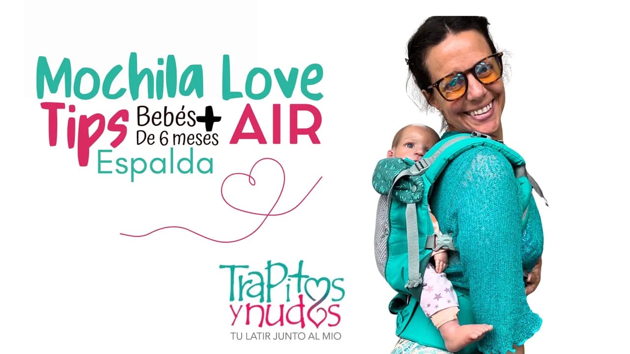 Mochila Love & Carry AIR - Espalda