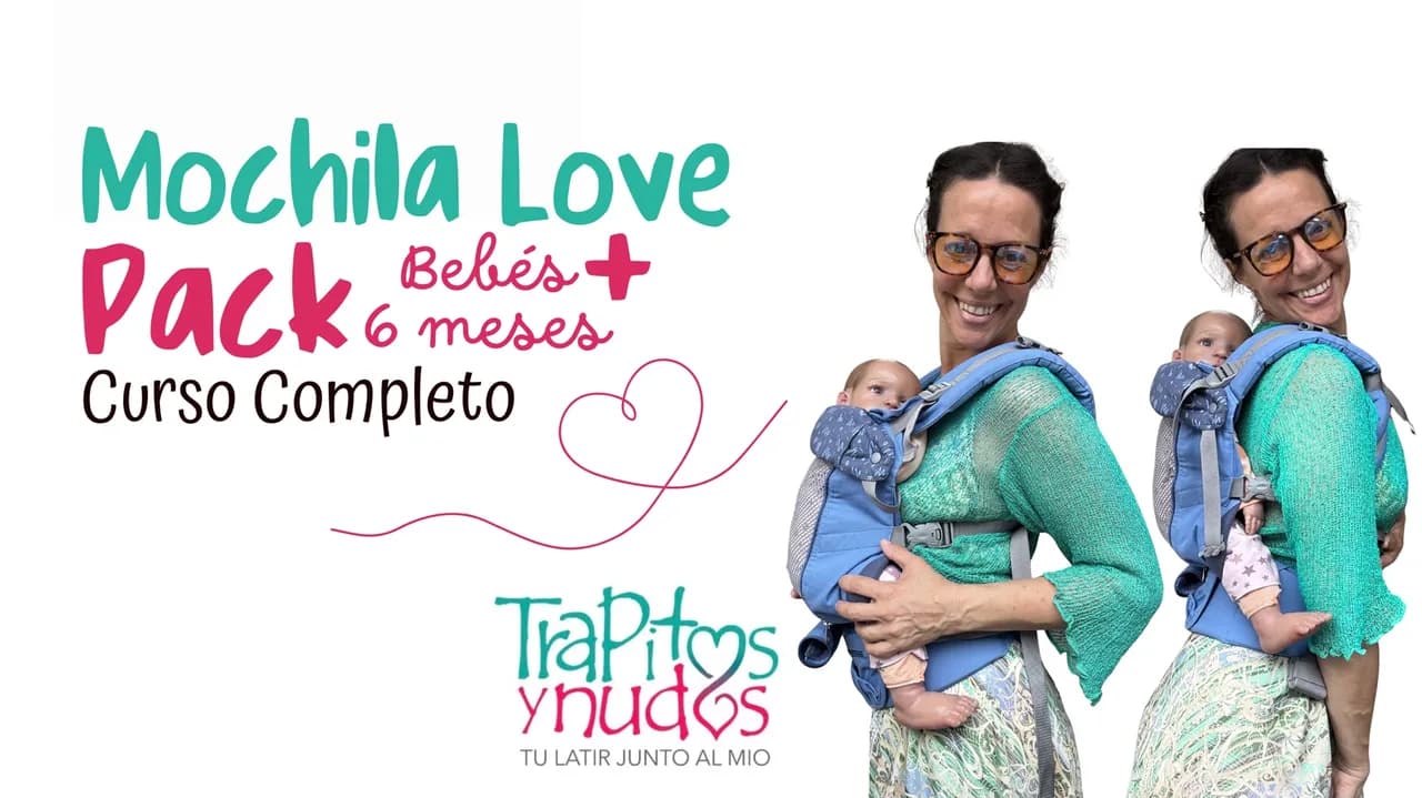Mochila Love & Carry AIR - Curso Completo