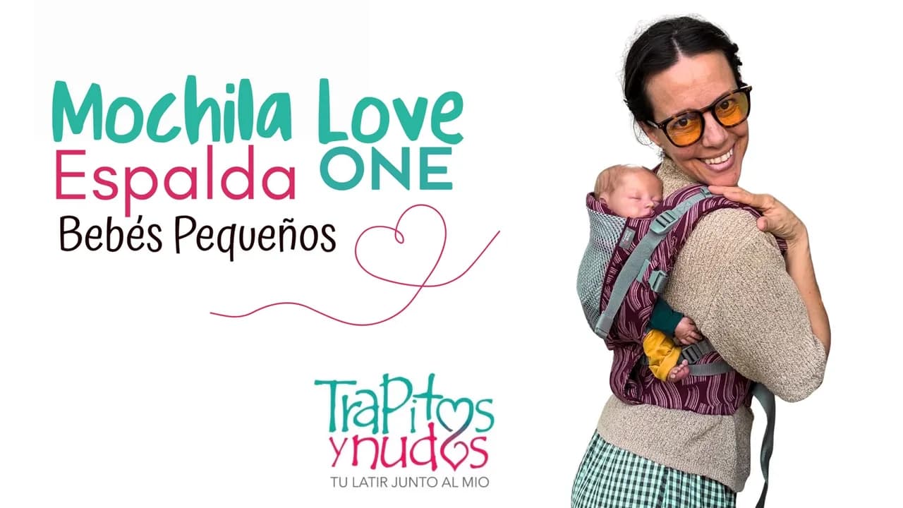 Mochila Love & Carry ONE a la Espalda